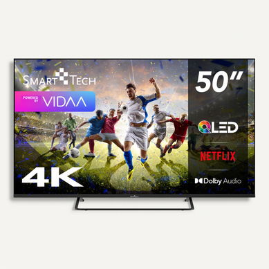 Téléviseur QLED 4k Uhd 50" (126 Cm) 50qv02k Vidaa TV- 3xhdmi - 2xusb - Hdr 10 - Dolby Audio