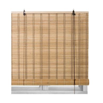 Store Enrouleur En Bambou Naturel,store à Rouleau Aveugle,rideau Occultant-l 180 X Hauteur 160 Cm