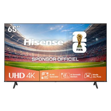 Téléviseur Uhd 4k 65'' 164cm Hisense 65a6q Noir