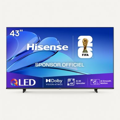 Téléviseur 4k Qled 43'' 108 Cm Hisense 43e77q