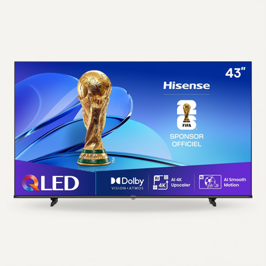 43e7q - TV Qled 43 (108 Cm) - 4k Uhd 3840x2160 - TV Connecté - 3xhdmi 2.1 - Wifi