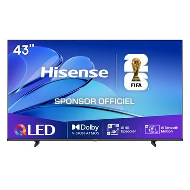 Téléviseur 4K QLED 43'' 109 cm HISENSE 43Q7S vue de face