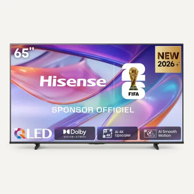Téléviseur 4K QLED 65'' 164cm HISENSE 65Q7S vue de face