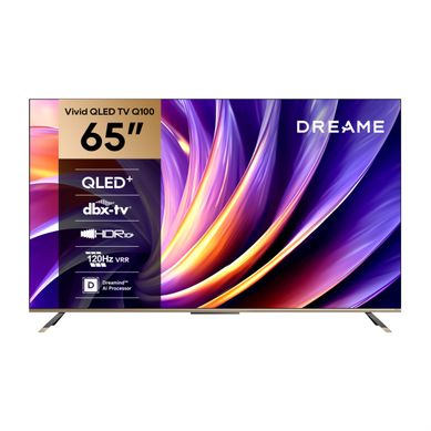 Téléviseur HD 65'' 164 cm DREAME DRTVQ10065N - 4K - Smart TV vue de face