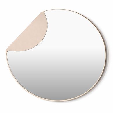 Miroir Design "mui" 80cm Beige