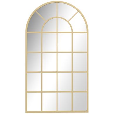 Miroir Mural Pour Couloir 110 X 62 Cm Avec Cadre Métal Doré Pour Salon Et Chambre Miroir Mural Pour Couloir 110 X 62 Cm Avec Cadre Métal Doré Pour Salon Et Chambre