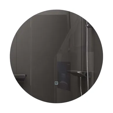 Miroir De Salle De Bain LED 80cm Rond à Luminosité Variable - Lb-316080-80-80
