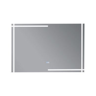 Miroir Salle De Bain LED 120x60cm Anti Buée Et LED 3 Couleurs Lb-4693