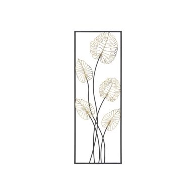 Décoration Murale Encadrée En Métal "luxyb" 90cm Multicolore