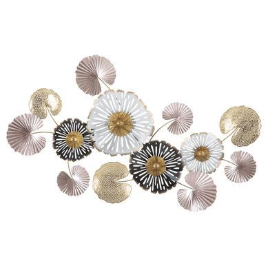 Décoration Murale En Métal "pinky" 106cm Multicolore