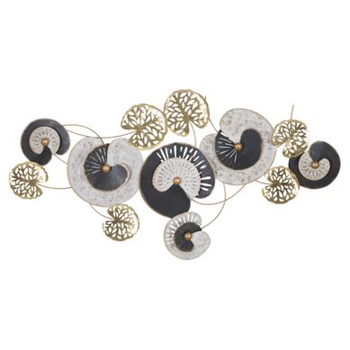 Décoration Murale En Métal "gloth" 124cm Multicolore