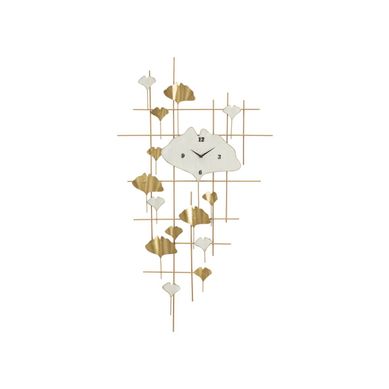 Horloge Murale En Métal "tow" 133cm Or