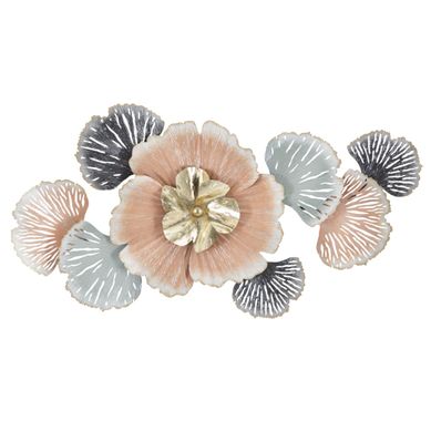 Décoration Murale En Métal "soty" 93cm Multicolore