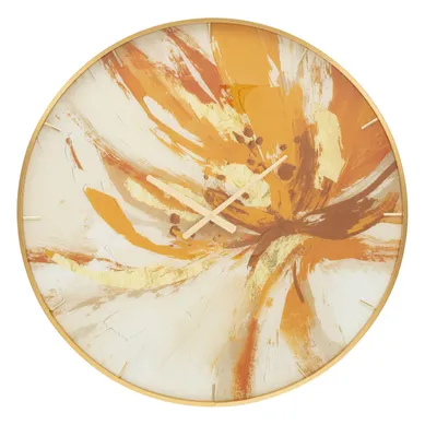 Horloge Murale En Verre "toply" 80cm Multicolore