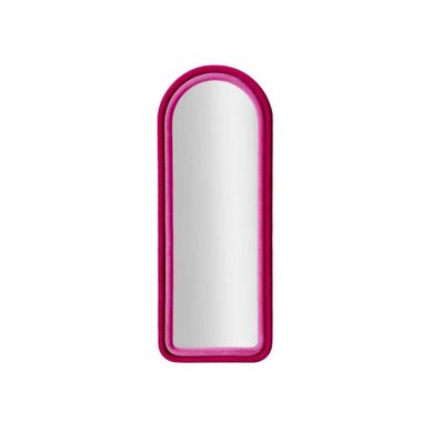 Miroir Mural En Velours "chloé" 160cm Fuchsia Miroir Mural En Velours "chloé" 160cm Fuchsia