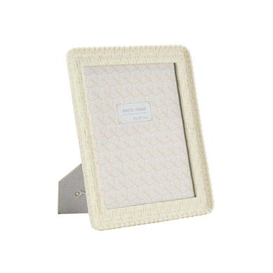 Cadre Photo Déco Bambou "style" 20x25cm Crème