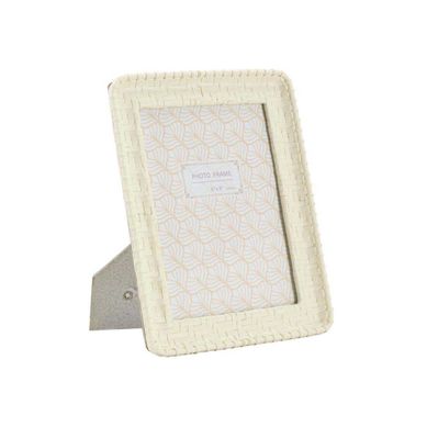 Cadre Photo Déco Bambou "style" 15x20cm Crème