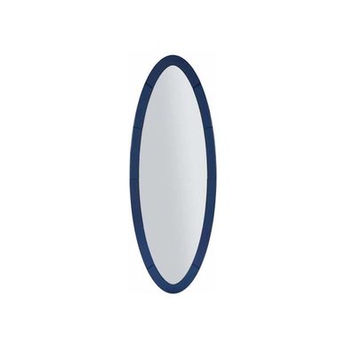 Miroir Mural Ovale "oslo" 150cm Bleu Miroir Mural Ovale "oslo" 150cm Bleu