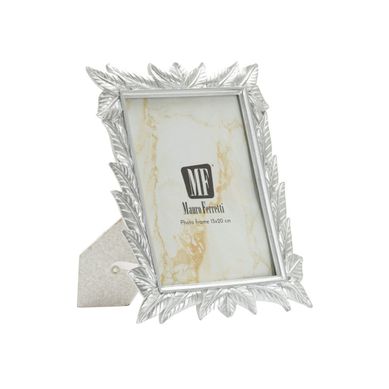 Cadre Photo Déco "leavy" 15x20cm Argent