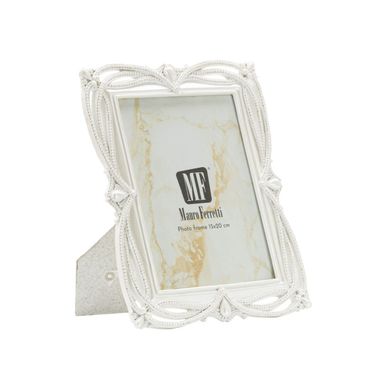 Cadre Photo Déco "ribbon" 15x20cm Argent