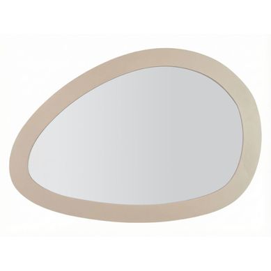 Miroir Mural Design "saturno" 71cm Taupe