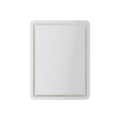 Miroir Mural LED "simple" 80cm Argent