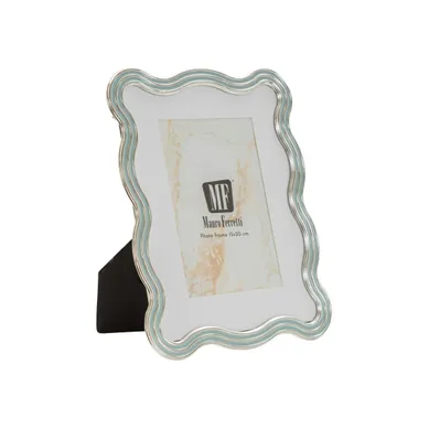 Cadre Photo Déco "elizabeth" 15x20cm Bleu Cadre Photo Déco "elizabeth" 15x20cm Bleu