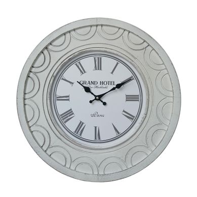 Grande Horloge Murale Horloges Shabby Mdf Blanc Pour Cuisine Salon