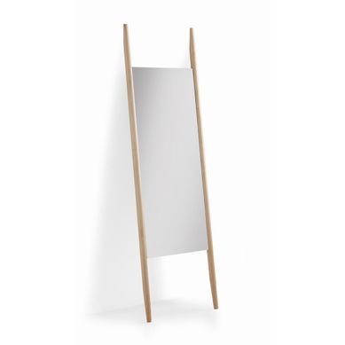 Miroir Mural En Bouleau Naturel