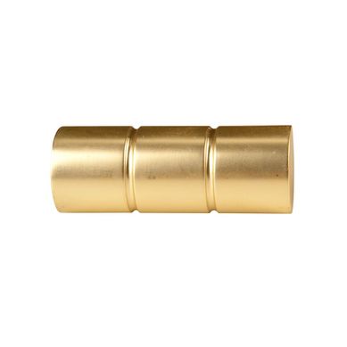 Lot De 2 Embouts De Tringle - Diam. 20 Mm - Doré Mat