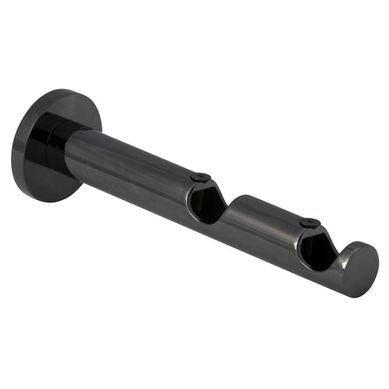 Support De Tringle Double D.20 Mm - Diam. 20 Mm - Gris Foncé