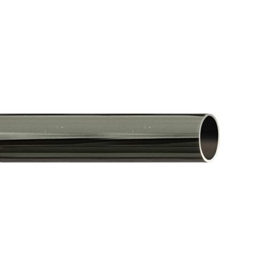 Tringle À Rideau Métal Diamètre 20 Mm - 150 Cm - Gris Foncé