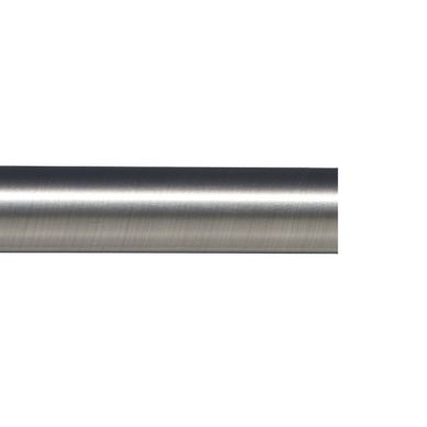 Tringle À Rideau Métal Diamètre 20 Mm - 150 Cm - Gris Foncé Mat