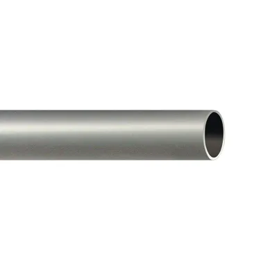 Tringle À Rideau Métal Diamètre 20 Mm - 200 Cm - Argent Mat