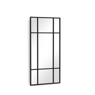 Miroir Rectangulaire 80x170 Structure Métal Noir Miroir Rectangulaire 80x170 Structure Métal Noir
