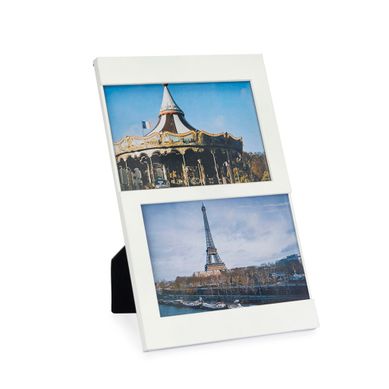 Cadre Photo Plastique Dijon Pour 2 Photos 10 X 15 Cm