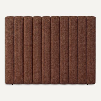 Tête de lit L.180 cm NUIT FAUBOURG HORIZON brun vue de face