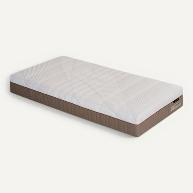 Matelas relax hybride 80x190 NUIT FAUBOURG SYMBIOSE ép.23 cm vue 3/4