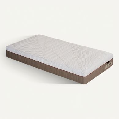 Matelas relax hybride 90x190 NUIT FAUBOURG SYMBIOSE ép.23 cm vue 3/4