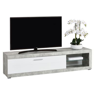 Remo  imitation béton/ blanc