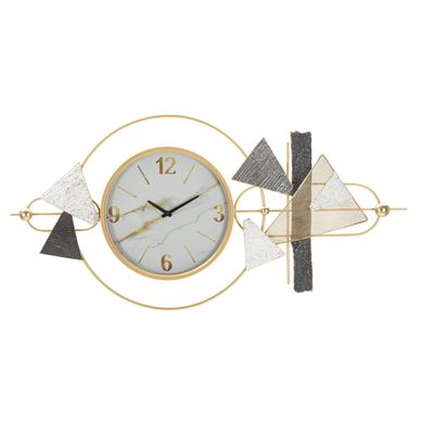 Horloge Murale Melusine, Métal, Multicouleur, 120x6x60 Cm
