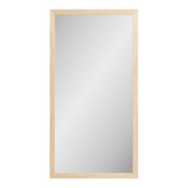 Miroir Mural Scottsdale Avec Cadre En Bois Naturel 45x75 Cm