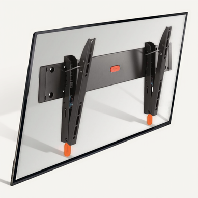 Support Mural Inclinable Pour Écran De 32" à 55" Noir - Base15m