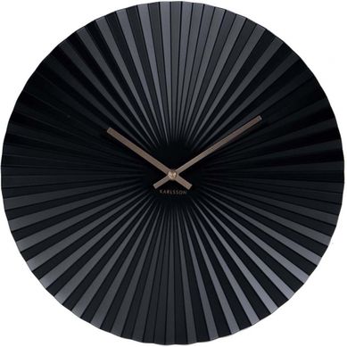 Horloge En Métal Sensu Ø 40 Cm Noir - Karlsson