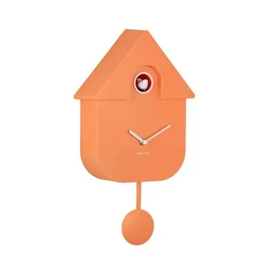 Horloge Murale Moderne Cuckoo Orange Horloge Murale Moderne Cuckoo Orange