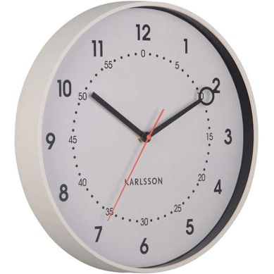 Horloge Murale En Résine Fresco Gris Foncé