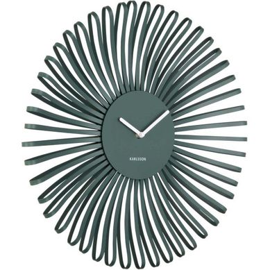 Horloge Murale En Métal Polo Vert
