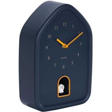 Horloge À Poser Modern Doggy Bleu Foncé