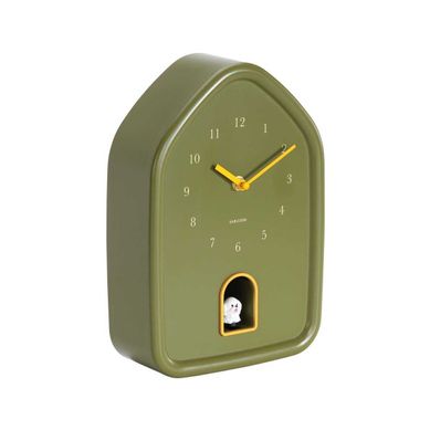 Horloge À Poser Modern Doggy Vert