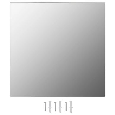 Miroir Mural Carré 60 X 60 Cm Verre